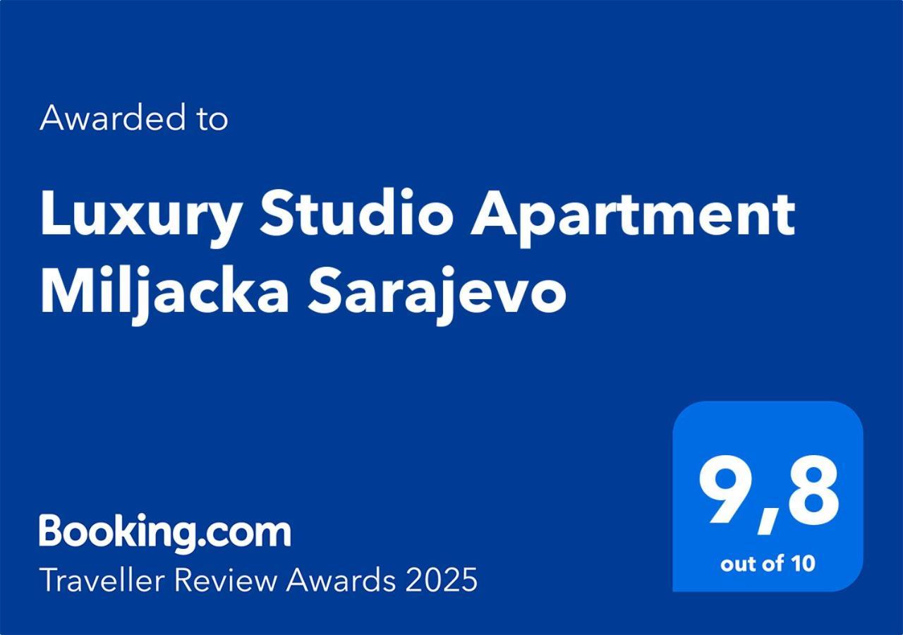 Luxury Studio Apartment Miljacka Сараєво Екстер'єр фото